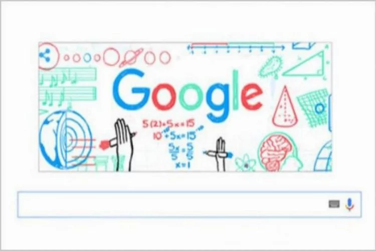 Google Öğretmenler Günü'nde  Doodle yaptı
