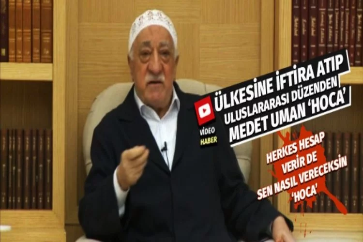 Gülen yine sahnede: Kimyasal silahları Türkiye taşıdı