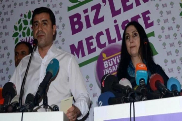 HDP'de Demirtaş ve Yüksekdağ yeniden genel başkan