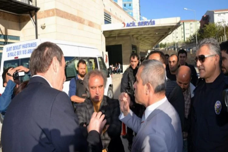 HDP'li vekiller terörist cenazesinde polisle tartıştı