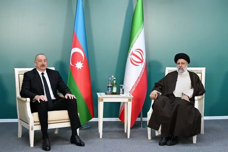 İran Cumhurbaşkanı Reisi kaza öncesi Aliyev ile görüştü!