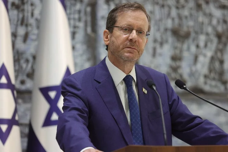 İsrail Cumhurbaşkanı Herzog, insani yardımların az olmasından BM'yi sorumlu tuttu