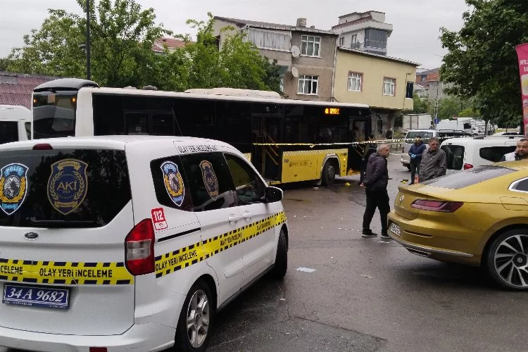 İstanbul'da otobüs şoförüne silahlı saldırı!