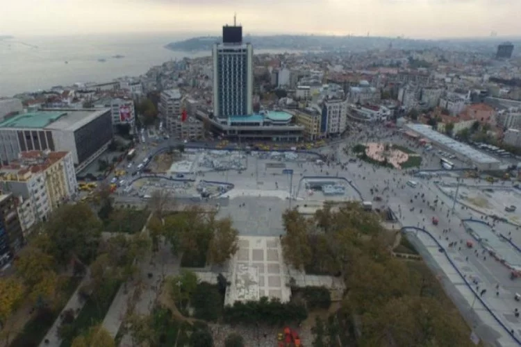 İstanbul Taksim meydanında sona gelindi