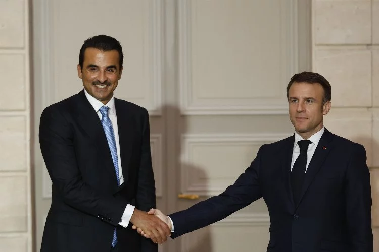 Katar ve Fransa'dan ortak bildiri