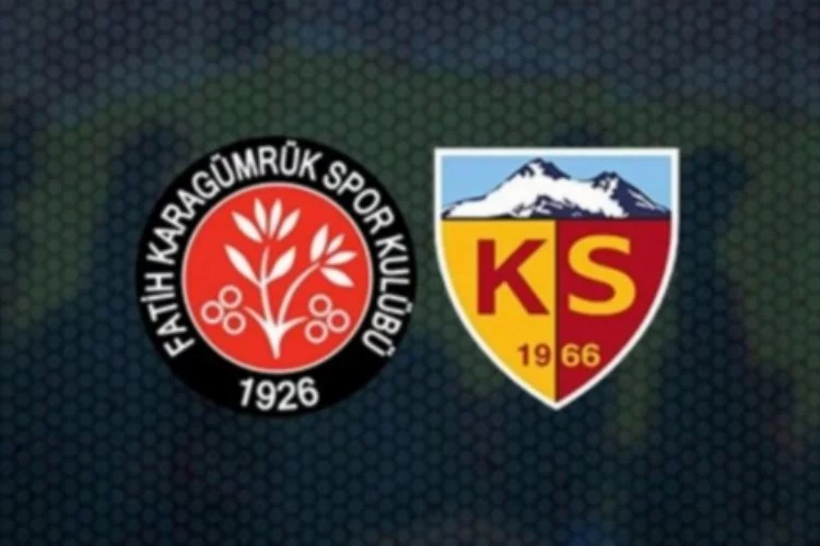 Kayserispor - Karagümrük maçı bilet fiyatları belli oldu mu?