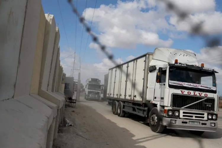 Kerem Şalom Sınır Kapısı yeniden açıldı