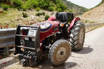 Kilis'te 2 ayrı traktör kazası: 8 yaralı!
