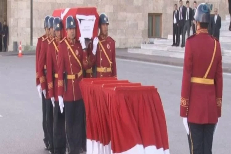 Mecliste Pehlivanoğlu için tören düzenlendi