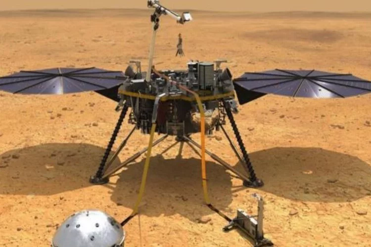 NASA, Mars keşif aracı InSight'a veda ediyor