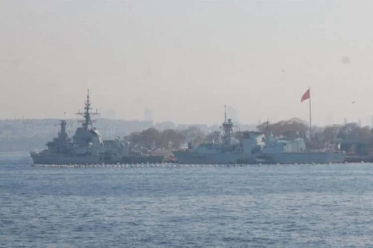 NATO gemileri bölgede hareketliliğe başladı