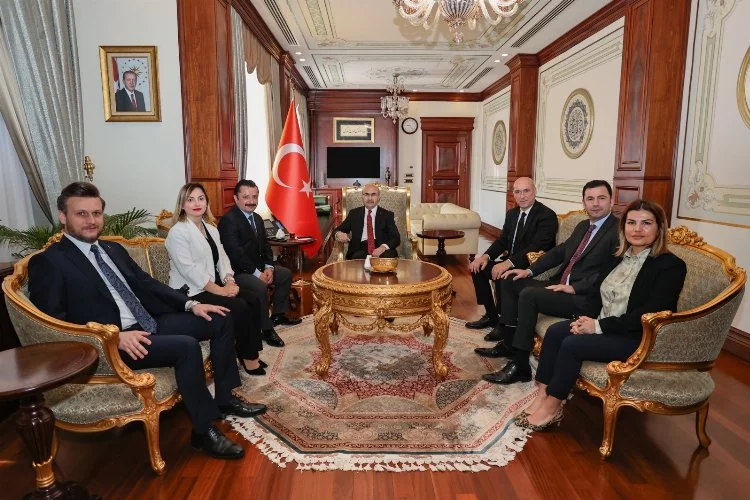 NİLTİMDER Bursa Valisi Demirtaş'ı makamında ziyaret etti