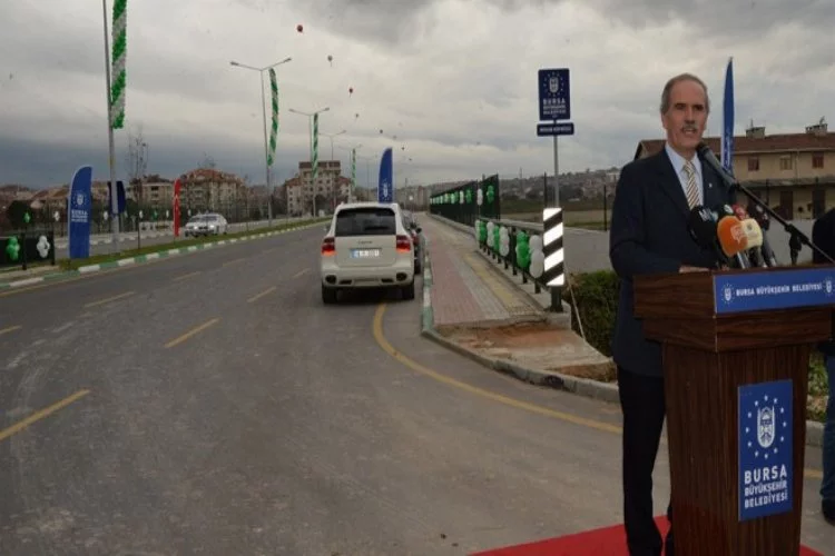 NOSAB köprüsü ulaşıma açıldı!