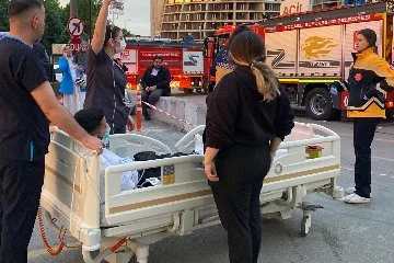 Özel hastanede yangın paniği! Hastalar tahliye edildi