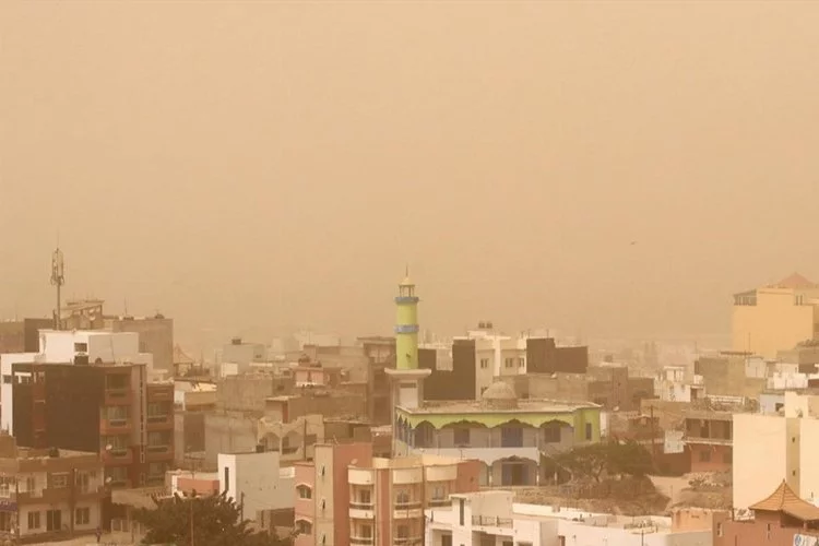 Senegal toz bulutlarına teslim oldu!