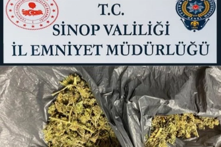 Sinop'ta bekçiler uyuşturucu madde ele geçirdi!