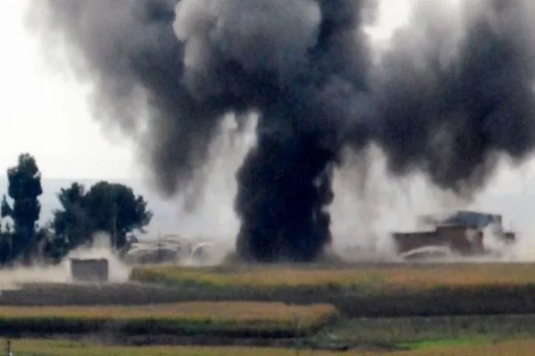 Suriye sınırında korkutan patlama