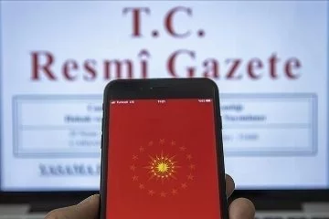 Cumhurbaşkanı Erdoğan imzaladı, Resmi Gazete'de yayımlandı!