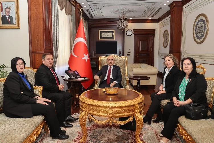 Türkiye Emekliler Derneği'nden Vali Mahmut Demirtaş'a ziyaret