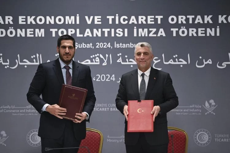 Türkiye ile Katar arasında imzalar atıldı