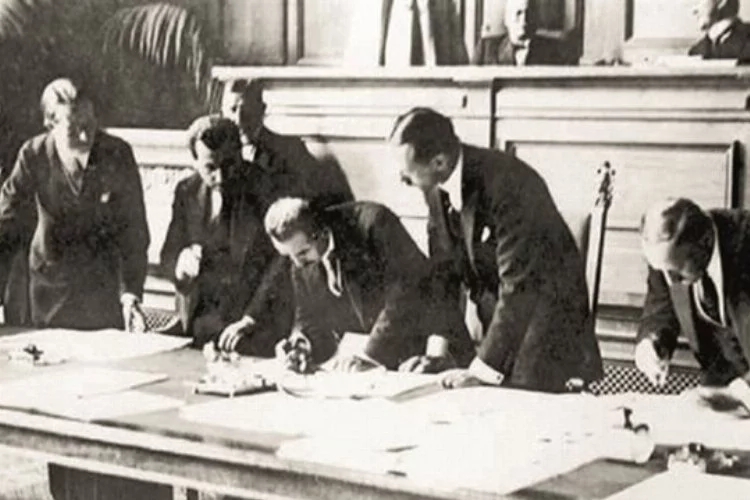 Türkiye'nin bağımsızlık belgesi: Lozan Barış Antlaşması