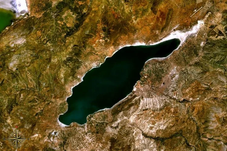 Türkiye'nin yedinci büyük gölü: Burdur Gölü