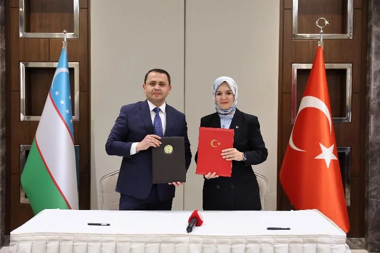Türkiye ve Özbekistan arasında imzalar atıldı