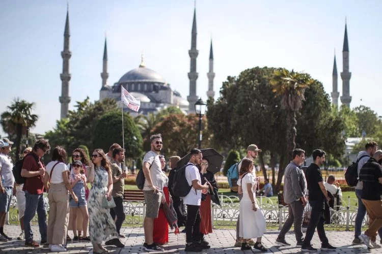 Türkiye'ye gelen yabancı turist sayısında artış