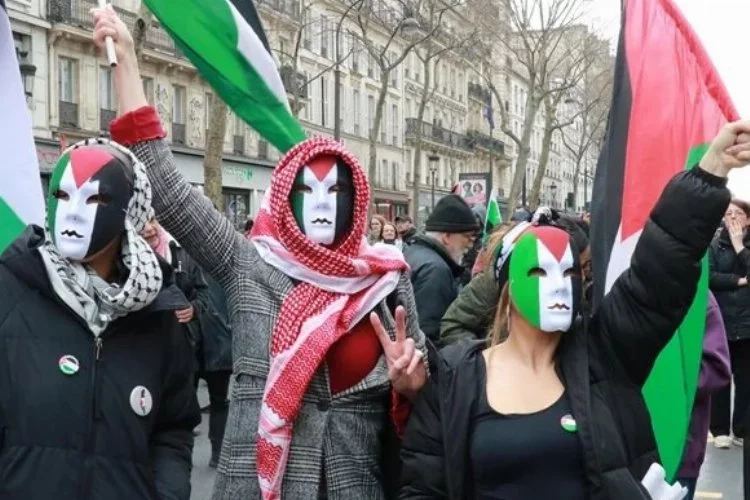 Uluslararası Af Örgütü: "Fransa'da "Filistinlilerle dayanışma ifadeleri" kısıtlanıyor"
