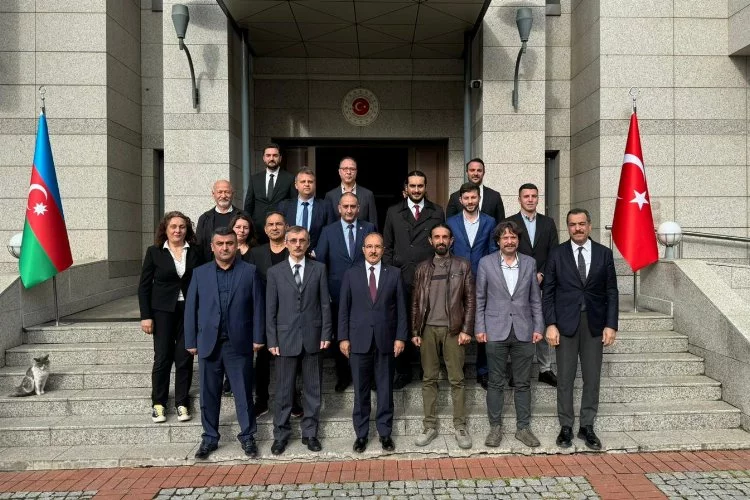 ULUTEK BUTECH firmaları 15 kişilik heyet ile Azerbaycan’da