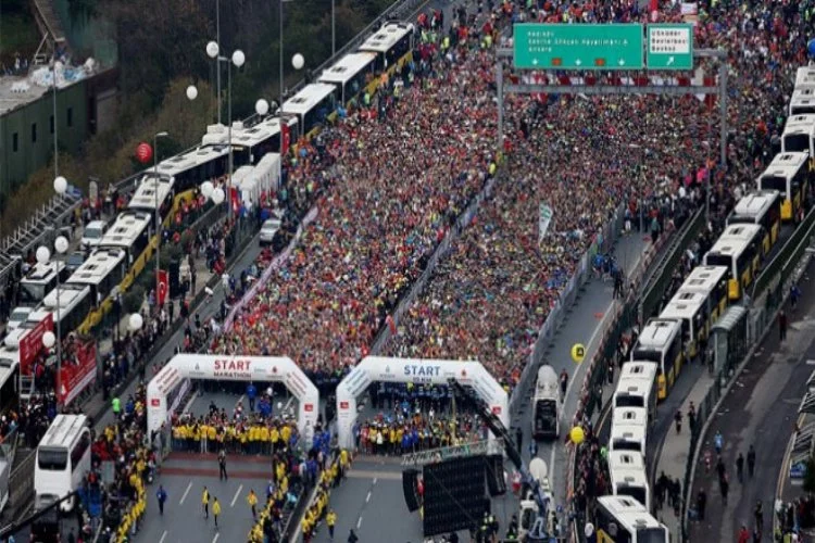 Vodafone İstanbul Maraton Koşusu başladı