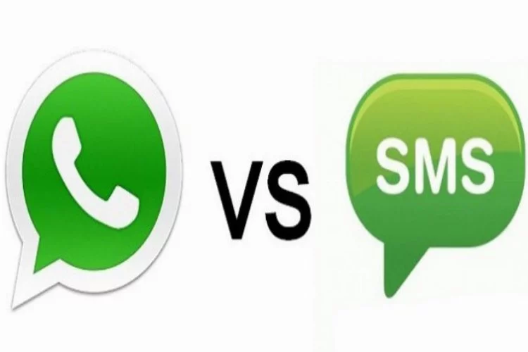 Whatsapp'tan SMS'e büyük darbe!